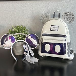 Loungefly and headband Special Edition Space Mountain Disney